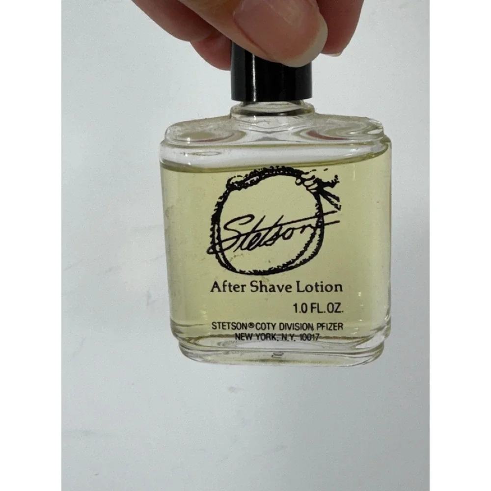 Stetson After Shave Lotion Coty Division Pfizer 1.0 fl oz Glass Bottle Vintage